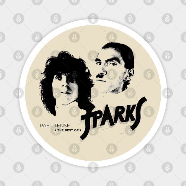 Sparks thumbnail black Magnet by bospizza99